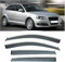 LIGPING Auto-Komfort-Windabweiser für Audi A3 Hactback 2006 2013, einfache Montage des Regenabweisers Klebeabweiser Autozubehör