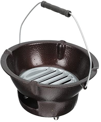 BEBEMOKO 1 Set Camping Gaskocher Elektrogrill Notfall Campingkocher Outdoor Gasherd Kochbrenner Elektrogrills Heizung Pelletofen Campingbedarf Eisen Holzkohlekocher Wokbrenner