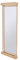 HZEPDVT Track Folding Telescopic Invisible Fitting Mirror Wardrobe Mirror Dressing Mirror Flat Door Sliding Rotating Mirror Gold(120 * 40cm(47.24 * 15.75in))