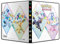 kompatibel für Ultra Pro Pokemon 4-Pocket Sammelalbum zeigt Nachtara, Psiana, Glaziola, Folipurba Karten-Album für 80 Sammelkarten Binder/Portfolio Prismatic Evolution Binder