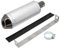 DINGZEN Echappement Pot D'échappement Universel pour Moto, Dirt Pit Bike, 125cc, 150cc, 28 Mm, pour Scooter, Quad, Motocross