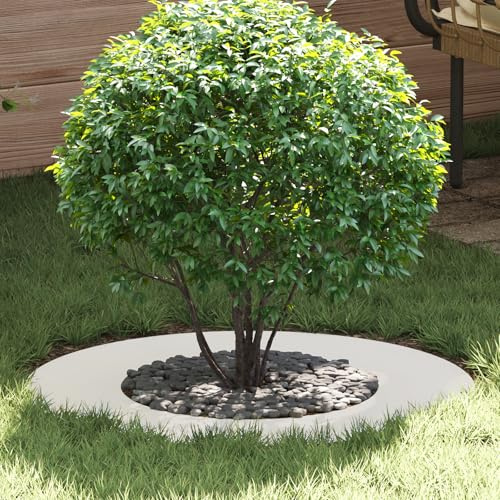 Grand pot en céramique, diamètre : 70 cm, blanc, moderne, pour l'intérieur et l'extérieur, avec finition mate, pour jardin, balcon, salon