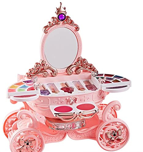GOWENIC Make-up-Set mit Lidschatten-Palette und Lipgloss, Nicht Reizendes Make-up Mädchen (GOWENICisxg5e28z1-10264835)