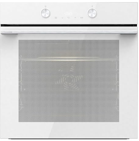 Hisense BI64223EPWG - Horno Multifunción Pirolítico, Clase A++, 78L, Fondo 57cm, Guía Telescópica, Calentamiento Rápido, Apertura Y Cierre Suave de Puerta, Air Fry, Modo Pizza, Modo Congelados, Blanco