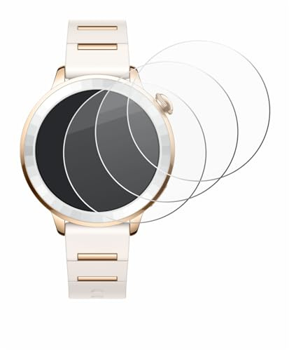 Savvies Panzer Schutz Glas für Oppo Watch X3 Mini (3 Stück) 9H Hartglas, Anti-Fingerprint, Displayschutz