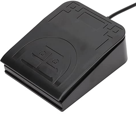 Eacam USB-Fußschalterpedal, Langlebiges Material, Multifunktional, Zum Zoomen, Scannen von Krankenhausbildern, 1 Set