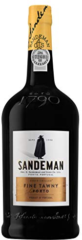 Sandeman tawny Portwein, 1,0 L + 6 Portgläser