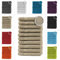 one-home 10er Set Gästetücher Handtücher Duschtücher Badetücher Frottee 100% Baumwolle, Präzise Farbe:Beige, Produktart:Duschtücher 70x140 cm