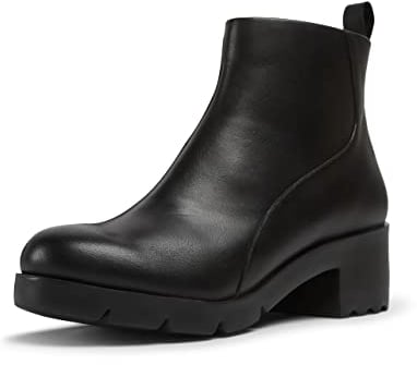 Camper Wanda K400228, Stivale alla caviglia Donna, Nero 004, 40 EU