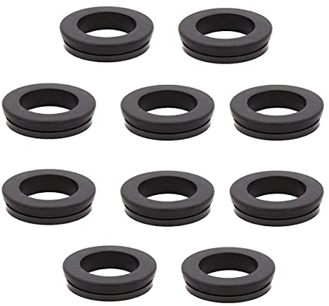 VARIOSAN Saug- und Hochdruckkupplungen Ersatzdichtung 13576, 10 Stück, Gummi, schwarz, System Geka