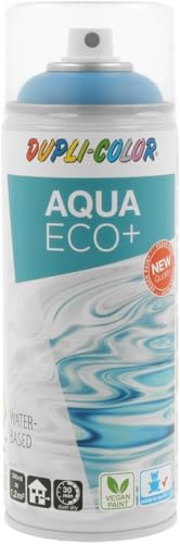 DUPLI-COLOR AQUA ECO+ RAL 5015 himmelblau matt 350 ml - Sprühfarbe | Farbspray auf Wasserbasis, vegan, schnelltrocknend - für Holz, Metall, Kunststoff, Glas, Stein, Styropor & Spielzeug