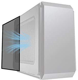 300x800mm 11.8x31.5inch DIY Computer PC Case and Fans PVC Dustproof Mesh Filter Cover with Magnetic Strip for Computer Chassis Speakers and More