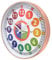 HOSTON Kinderuhr, 12 Zoll Wanduhr Lernende Uhr für Kinder Lehrende Uhr, Jungen Mädchen Leuchtende Wanduhr für Kinderzimmer, Klassenzimmer, Spielzimmer, Schlafzimmer, Schule(Roségold)