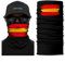 ShopINess Pañuelo bandana Braga Cuello Multifunción Unisex Adulto para Moto Deporte Fiestas Carnaval Mundial de Fútbol Eventos Países (España)