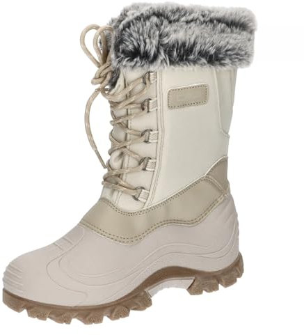 CMP Girl Magdalena Snow Boots-3q76455j Bottes de Neige, Craie, 35 EU
