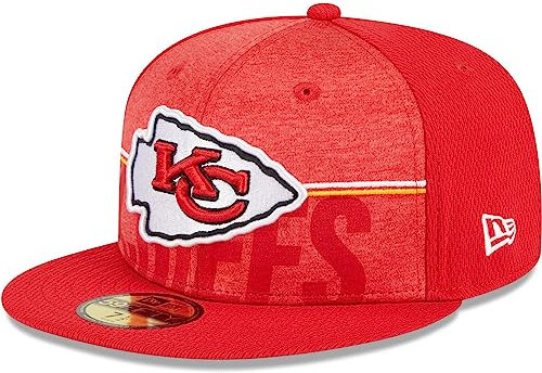New Era 59Fifty Cap NFL Training Kansas City Chiefs - 7 3/8