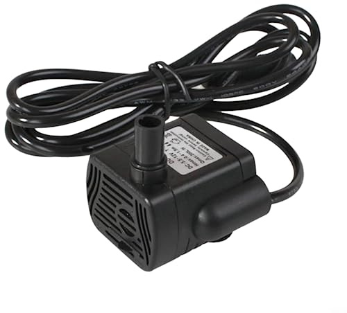 Small Submersible Pump, Solar Water Pump, DC Fountain Water Pump for Fountains, Fish Pond, Aquarium, DC16V~18V