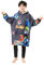 TONGQUD Rainbow Friends Hoodie for Boys Oversized Hoodie Sweatshirt Fashion Big Blanket Onesize Warm Comfortable Hooded Robe (Onesize, Colorful)