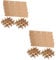 2 Sets Cardboard Moving Box Dividers for Glassware, 12 Compartments Total, Ideal for Packing Wine Glasses and Dishes