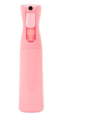 ZHIYE Hair Spray Bottle, Continuous Water Mister Bottle Empty, Aerosol Fine Mist Curly for Taming in Morning, Hairstyling, Plants, Pets, Cleaning-5.4oz/160ml (Pink)