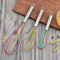 Fzyisw 3 Stück Bunt Schneebesen Silikon 3 Größen Silikon Schneebesen 20.4cm, 25.3cm, 29.6cm Kitchen Rührbesen Whisk, Schneebesen für Mischen, Eiern, Schlagen, Aufschäumen und Rühren