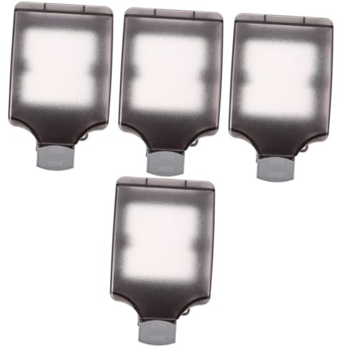 SOLUSTRE 4stücke Outlet Cover Für Außenbereich Wetterfeste Elektrische Box Für Garten Terrasse Und Garage Wasserdichtes Gehäuse Mit Spritzschutz Und Elegantem Design Für Verschiedene
