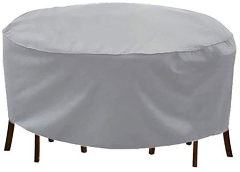 Housse de protection imperméable pour table de jardin - 150 x 90 cm - Argent