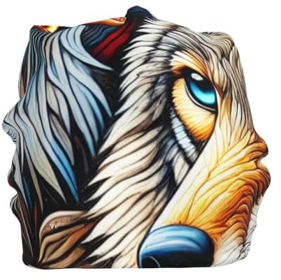 Herren Damen Basic Beanie Falke Vogel Kojote Wolf Slouch Beanie Warme Arbeitsmütze Elastisch Beanie Mütze Für Angeln Autumn Winter