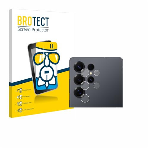 BROTECT Schutzglas für Samsung Galaxy S25 Ultra (NUR Kameraschutz) Schutzfolie Made in Germany Panzer Folie Glas Displayschutz [ 9H, Anti-Fingerprint]