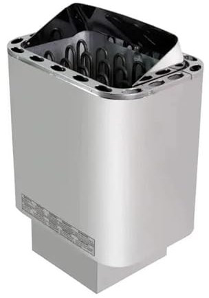 Mini riscaldatore elettrico for sauna elettrica for spa a vapore secco da 3KW in acciaio inossidabile Controller touch screen digitale Stufa for sauna Generatore di vapore autodrenante Riscaldamento r