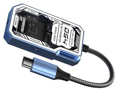 4 Port Clear USB C Hubs 5Gbps Transfer Speed Portable Expansion Dock For Gaming Laptop Tablets & Mobile Office Setups