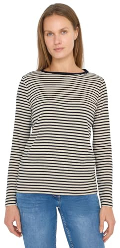 Cecil TOS Basic Melange Stripe T-Shi