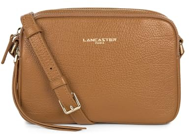 LANCASTER | Dune - Petit Sac Trotteur Cuir de Vachette Grainé Camel