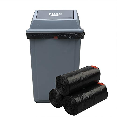 Hokky Sac de Poubelle 30l, Cordon de Serrage Sac Poubelle, 110 Sacs