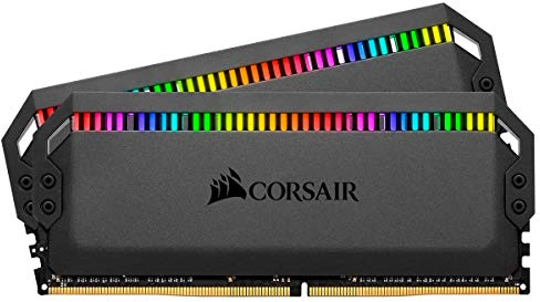 Corsair Dominator Platinum RGB 32GB (2x16GB) DDR4 3200MHz C16 Enthusiast RGB LED-Beleuchtung Arbeitsspeicher, schwarz