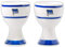 Hertha BSC Berlin Eierbecher - Logo - blau-weiß 2er-Set - plus Lesezeichen I love Berlin