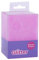 Apli 18757 - Pot à crayon en silicone de la gamme Glitter Collection - Couleur: Rose - Dimensions: 70x70x95 mm