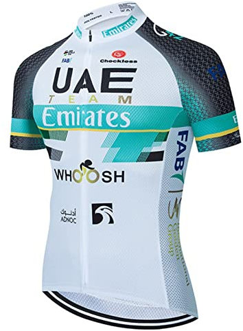 Hombre Conjunto Ropa de Ciclismo para Verano, Ropa de Ciclismo para Hombre,Manga Corta Transpirable Maillot Manga Corta de Bicicleta, y Culotte Ciclismo Transpirable, Secado Rápido (Azul,M)