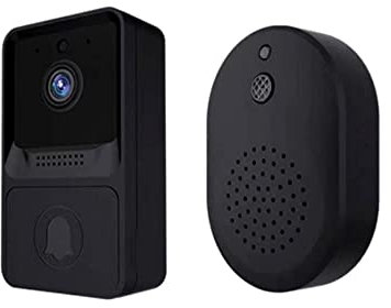 Kavolet WLAN Video Türklingel, Drahtlose Türklingel, Türsprechanlage Gegensprechanlage System, Überwachungskamera, Nachtsicht-Gegensprechanlage für Wohnungen und Zuhause