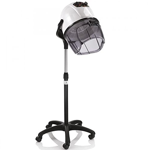 Casco Asciugacapelli Professionale 3 Velocità da 1200 Watt Record Bianco (402.061)