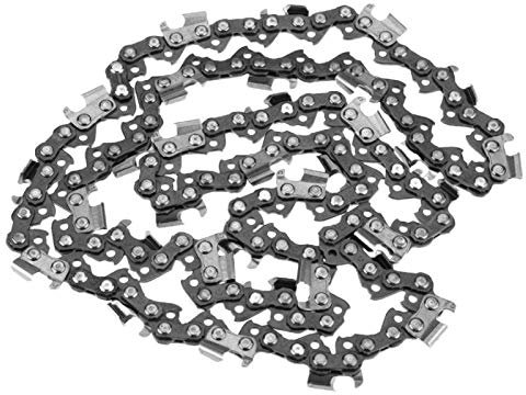 Cadena de motosierra de 12 pulgadas, herramienta de afilado, cadenas resistentes para la mayoría de las principales marcas de motosierras