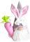 Ostern Deko Wichtel, Handgemachte Plüsch Osterhasen Zwerg mit Blumen, Frühlingswichtel Osterwichtel Wichtel Frühling Osterdeko Wichtel Osterhasen Gnom Wichtel Figuren Frühlingsdeko Deko Frühling