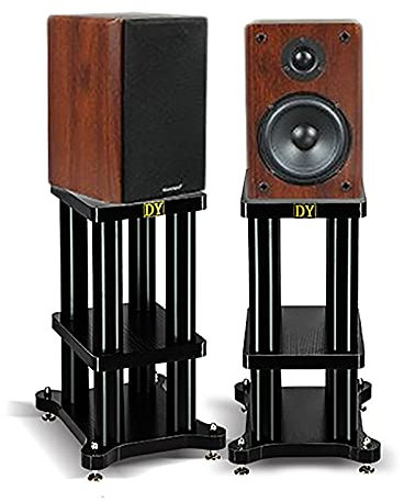 BTZHY Supports de Haut-parleurs,Panneau de densité MDF pour Moniteur de Studio pour réduire efficacement Le Bruit et améliorer l'effet sonore, pour la série Home Cinéma