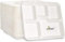 BH | 5 Compartment Bagasse Dinner Plates | 50-Pack | 100% Biodegradable and Compostable | 5 CP Food Tray | ECO Friendly Dinner Party Plates, Made from Sugarcane Fibre - by Best House
