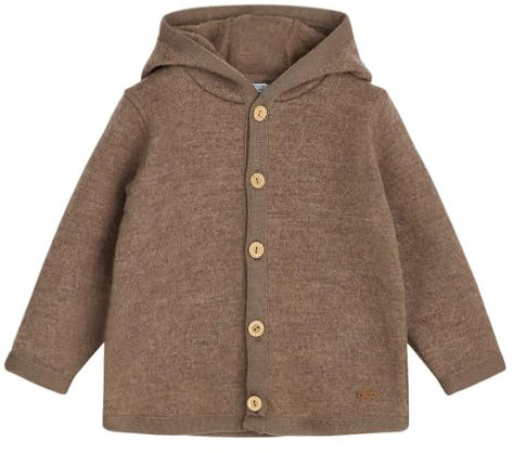 Hust & Claire Jacke Ebba Merinowolle Cub Brown, 80