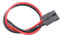 Shkalacar 8AWG Batterieadapter Kabel, 50 cm/19,69 Zoll Netzteil Adapterkabel mit O-Typ Klemme und 50A-Stecker, Batterieladekabel für Automobil, Medizin-, Industrie- und Militäranwendungen