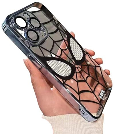 YAAYAGO Spider Man Phone Case For iphone 15 case Dazzling Cool Spider Man For iPhone15 14 13 12 11 PRO MAX Anti Drop Phone Case-For iPhone XR-blue