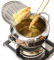 Deep Fryer Pot Small Deep Fat Fryer with Oil Filtration Japanese Frying Pot