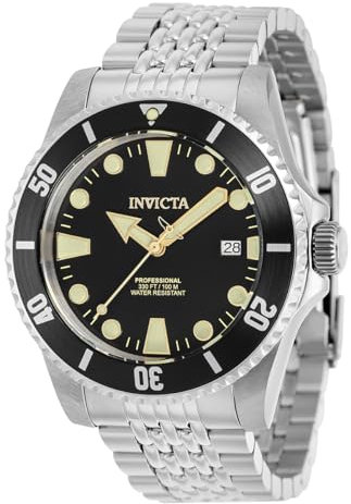 Invicta Pro Diver Edelstahl Herren Automatikuhr - 44mm