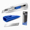 Cuttermesser Set, bestehend aus Delphin®-2004, zehn Delphin®-Abbrechklingen, Kunststoffköcher.